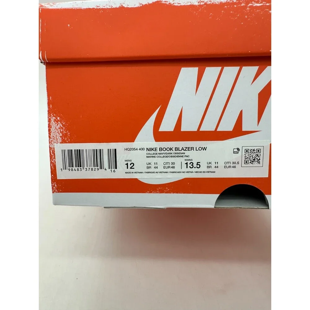 Nike Blazer Low Devin Booker Men's Size 12 Blue Athletic Shoes HQ2054 400